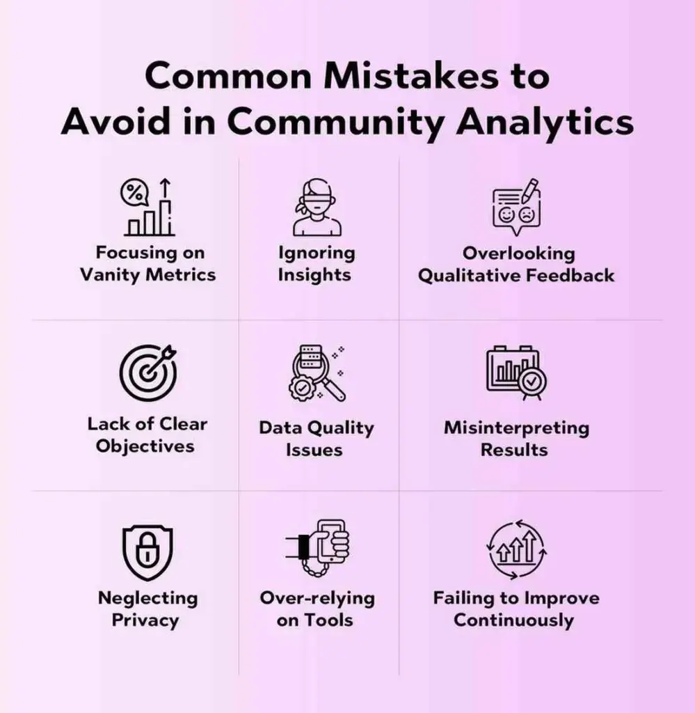 Common Mistakes to Avoid in Community Analytics