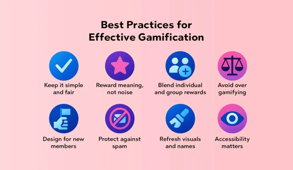 Best Practices for Effective Gamification