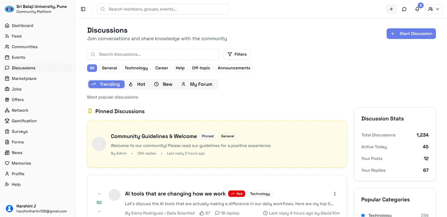 Discussion Forum