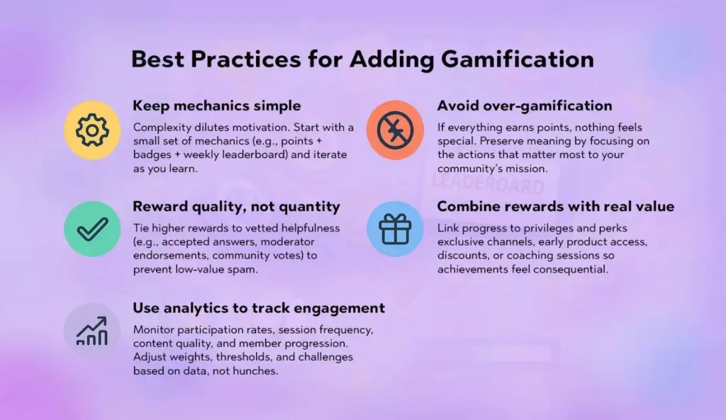 Best Practices for Adding Gamification